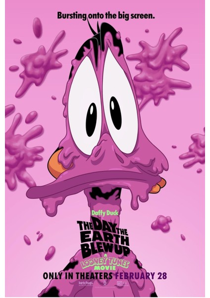 The Day The Earth Blew Up A Looney Tunes Movie (2024) 0003 Afiş - Poster ( Folyo ) - Afiş - POSTER-6768 ( 50 cm x 70 cm )