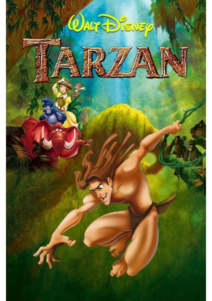 Tarzan (1999) 8 Afiş - Poster ( Folyo ) - Afiş - POSTER-6359 ( 50 cm x 70 cm )