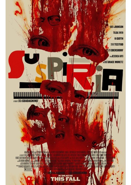 Suspiria (2018) 3 Afiş - Poster ( Folyo ) - Afiş - POSTER-6316 ( 50 cm x 70 cm )