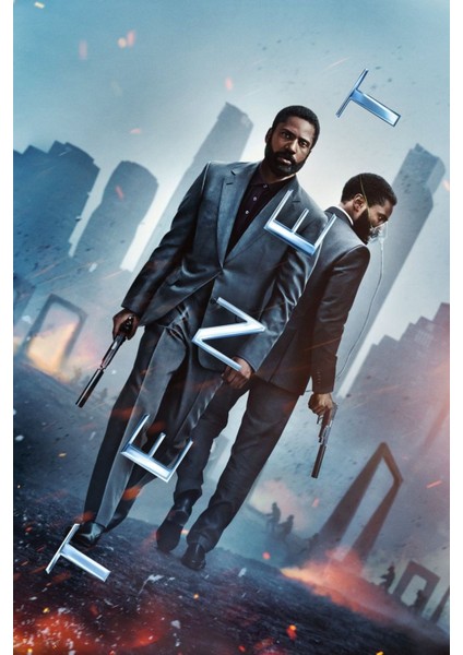 Tenet (2020) 3 Afiş - Poster ( Folyo ) - Afiş - POSTER-6423 ( 50 cm x 70 cm )