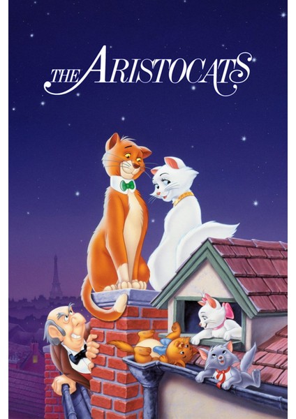 The Aristocats (1970) 2 Afiş - Poster ( Folyo ) - Afiş - POSTER-6546 ( 50 cm x 70 cm )