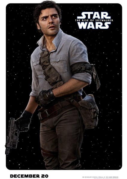 Star Wars The Rise Of Skywalker (2019) 24 Afiş - Poster ( Folyo ) - Afiş - POSTER-6202 ( 50 cm x 70 cm )