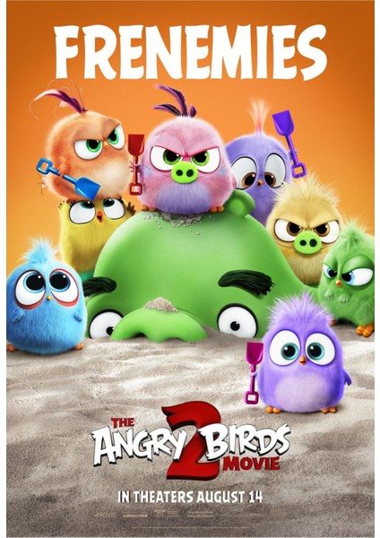 The Angry Birds Movie 2 (2019) 10 Afiş - Poster ( Folyo ) - Afiş - POSTER-6538 ( 50 cm x 70 cm )