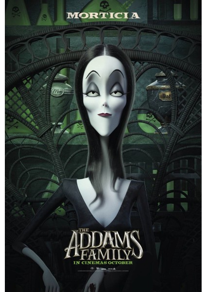 The Addams Family (2019) 15 Afiş - Poster ( Folyo ) - Afiş - POSTER-6492 ( 50 cm x 70 cm )