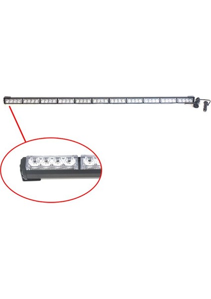 Off-Road 9-30V 120CM Sar-Sarı Çakar Foksiyon