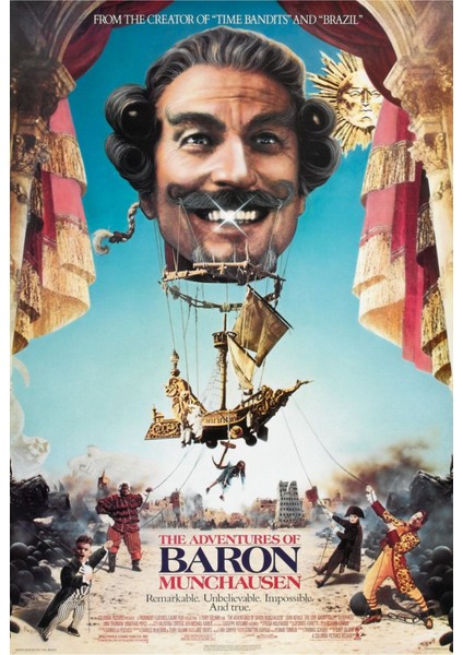 The Adventures Of Baron Munchausen (1988) Afiş - Poster ( Folyo ) - Afiş - POSTER-6501 ( 50 cm x 70 cm )