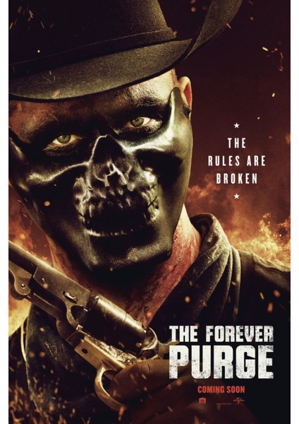 The Forever Purge (2021) 1 Afiş - Poster ( Folyo ) - Afiş - POSTER-6979 ( 50 cm x 70 cm )