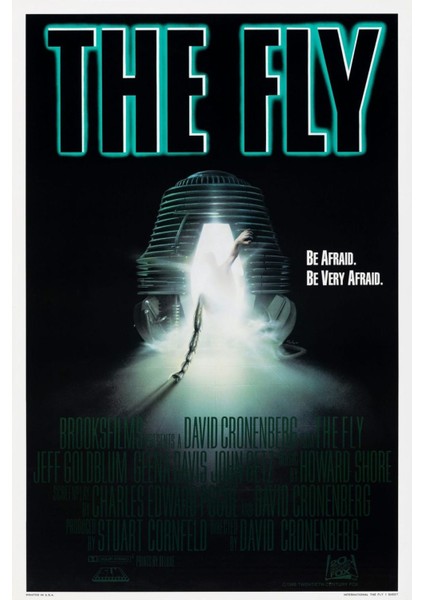 The Fly (1986) 2 Afiş - Poster ( Folyo ) - Afiş - POSTER-6968 ( 50 cm x 70 cm )