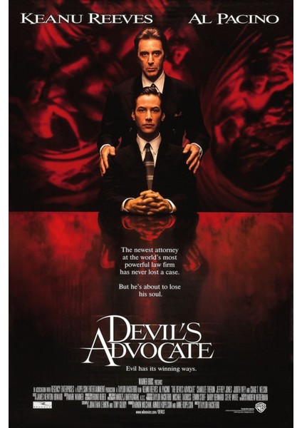 The Devil's Advocate (1997) 1 Afiş - Poster ( Folyo ) - Afiş - POSTER-6785 ( 50 cm x 70 cm )