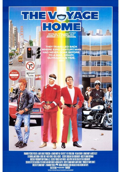 Star Trek Iv The Voyage Home (1986) 1 Afiş - Poster ( Folyo ) - Afiş - POSTER-6054 ( 50 cm x 70 cm )