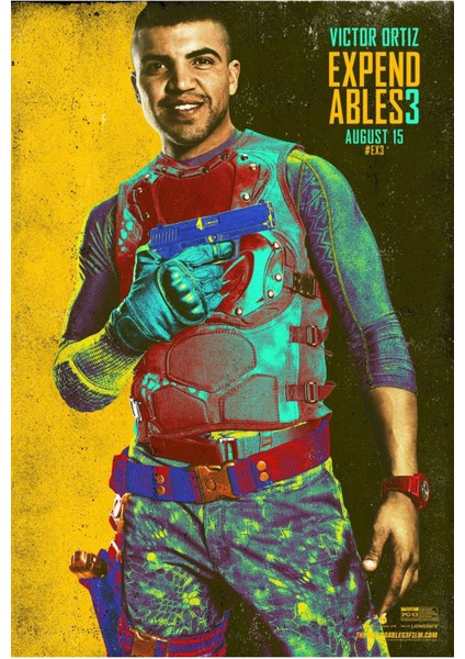 The Expendables 3 (2014) 25 Afiş - Poster ( Folyo ) - Afiş - POSTER-6896 ( 50 cm x 70 cm )