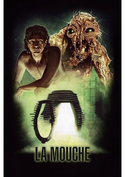 The Fly (1986) 1 Afiş - Poster ( Folyo ) - Afiş - POSTER-6967 ( 50 cm x 70 cm )