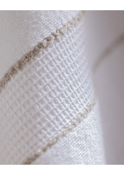 Raya %100 Pamuk Banyo Havlusu - Beyaz/bej fırsatları