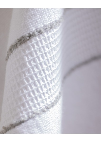 Raya %100 Pamuk Banyo Havlusu - Beyaz/gri fırsatları