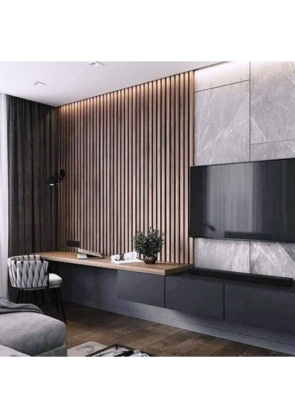 Dekoratif Ahşap Duvar Paneli – Alaska (10 x 240 cm ).