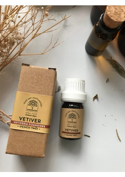 Saf ve Doğal Vetiver Uçucu Yağı (5 Ml)