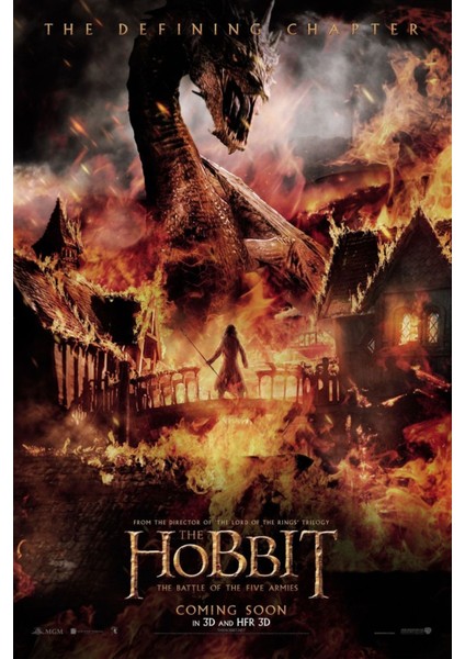 The Hobbit The Battle Of The Five Armies (2014) 0006 Afiş - Poster ( Folyo ) - Afiş - POSTER-7167 ( 50 cm x 70 cm )