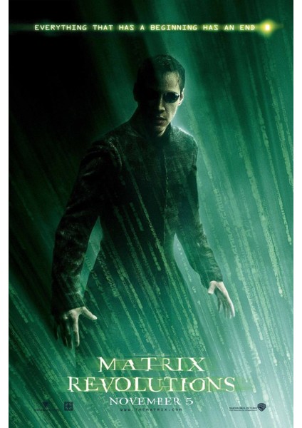 The Matrix Revolutions (2003) 3 Afiş - Poster ( Folyo ) - Afiş - POSTER-7620 ( 50 cm x 70 cm )