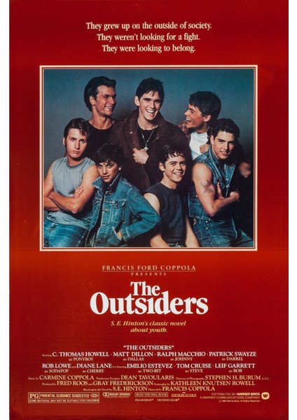 The Outsiders (1983) 2 Afiş - Poster ( Folyo ) - Afiş - POSTER-7711 ( 50 cm x 70 cm )
