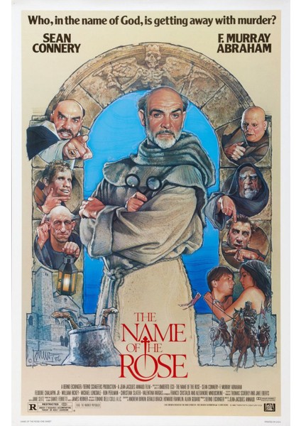 The Name Of The Rose (1986) Afiş - Poster ( Folyo ) - Afiş - POSTER-7666 ( 50 cm x 70 cm )