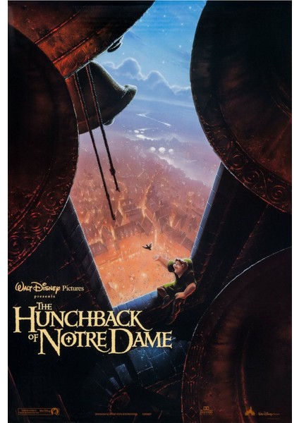 The Hunchback Of Notre Dame (1996) 3 Afiş - Poster ( Folyo ) - Afiş - POSTER-7191 ( 50 cm x 70 cm )