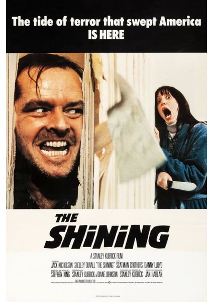 The Shining (1980) 4 Afiş - Poster ( Folyo ) - Afiş - POSTER-7858 ( 50 cm x 70 cm )