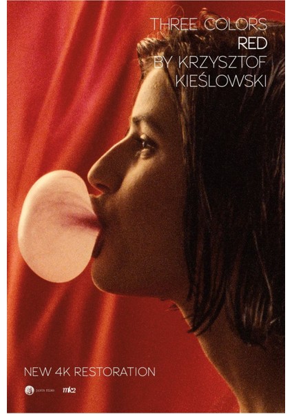 Three Colors Red (1994) 1 Afiş - Poster ( Folyo ) - Afiş - POSTER-8196 ( 50 cm x 70 cm )