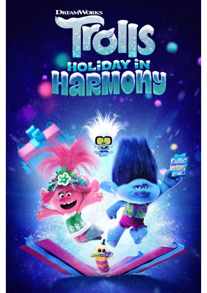 Trolls Holiday In Harmony (2021) Afiş - Poster ( Folyo ) - Afiş - POSTER-8441 ( 50 cm x 70 cm )