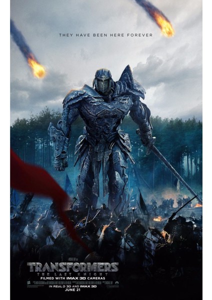 Transformers The Last Knight (2017) 7 Afiş - Poster ( Folyo ) - Afiş - POSTER-8407 ( 50 cm x 70 cm )
