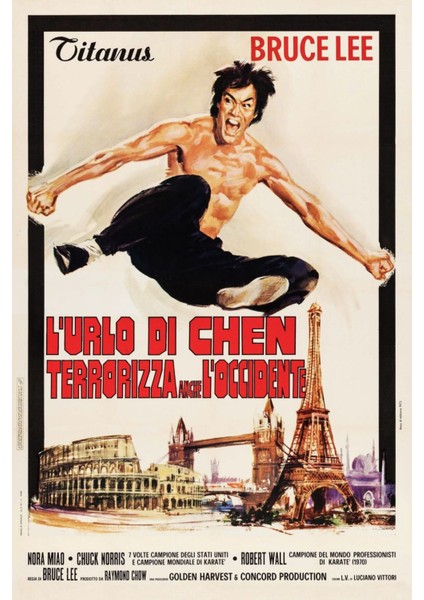 The Way Of The Dragon (1972) 1 Afiş - Poster ( Folyo ) - Afiş - POSTER-8062 ( 50 cm x 70 cm )