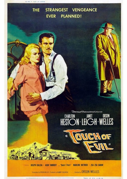 Touch Of Evil (1958) 2 Afiş - Poster ( Folyo ) - Afiş - POSTER-8299 ( 50 cm x 70 cm )