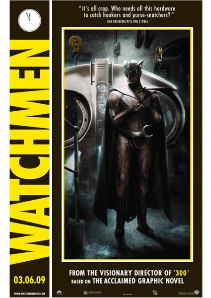 Watchmen (2009) 0007 Afiş - Poster ( Folyo ) - Afiş - POSTER-8622 ( 50 cm x 70 cm )