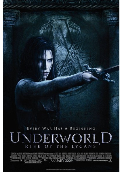 Underworld Rise Of The Lycans (2009) 2 Afiş - Poster ( Folyo ) - Afiş - POSTER-8529 ( 50 cm x 70 cm )