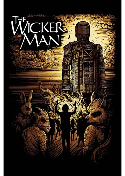 The Wicker Man (1973) 1 Afiş - Poster ( Folyo ) - Afiş - POSTER-8064 ( 50 cm x 70 cm )