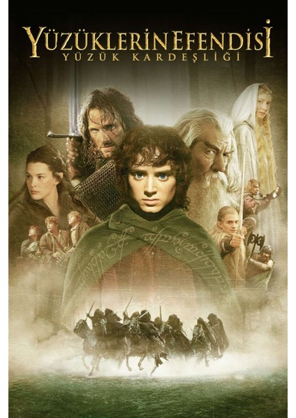 The Lord Of The Rings The Fellowship Of The Ring 2001 13 Poster Afiş ( 50 cm x 70 cm )