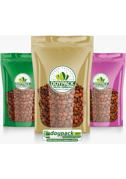 Siyah Şeffaf Metalize Doypack 250 - 9X14CM modelleri