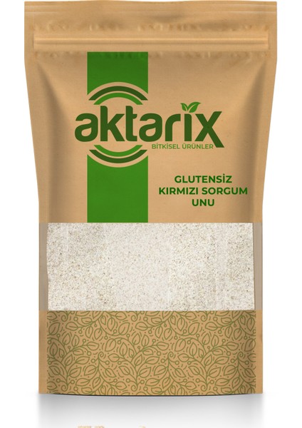 Glutensiz Kırmızı Sorgum Seti (1 kg Kırmızı Sorgum Tohumu + 1 kg Kırmızı Sorgum Unu)