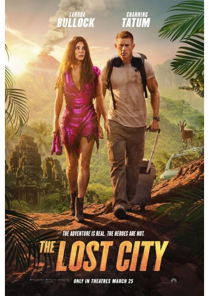 The Lost City (2022) Afiş - Poster ( Folyo ) - Afiş - POSTER-7514 ( 50 cm x 70 cm )