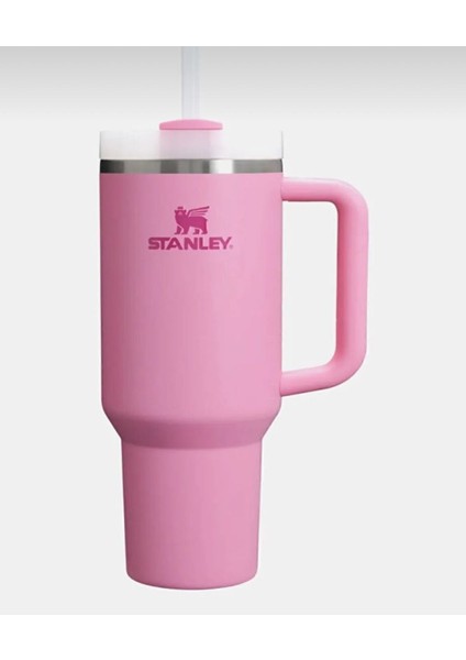 Stanley Quencher Pipetli Termos Bardak 1.18 Lt Pembe