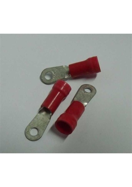 Izoleli Kablo Pabucu 10MM M5 Delikli 50'li Paket