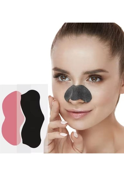 10 Adet Siyah Nokta Bandı & Siyah Nokta Maskesi Lanbena Nose Plants