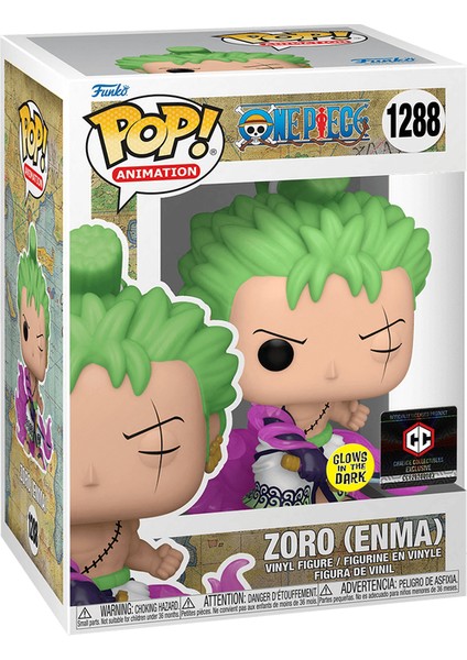 Pop One Piece Zoro With Enma (Glow In The Dark)