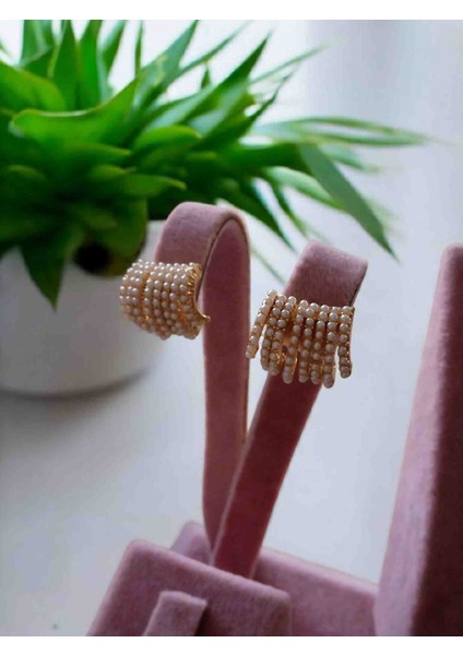 14K Gold İncili Özel Seri Vip Küpe fiyatları