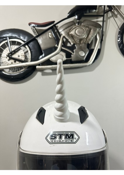 Motor & Motosiklet Kask Dış Aksesuar Unicorn Boynuz fırsatları