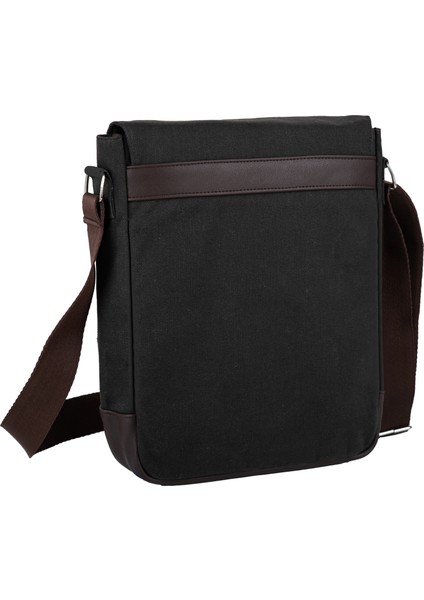 Unısex Kanvas Postacı Çantası Askılı Çanta Omuz Çanta Antrasit modelleri