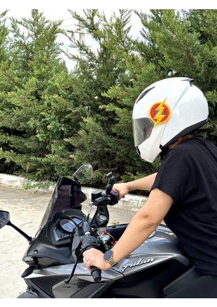 Motor & Motosiklet Kask Dış Aksesuar Flash Sembol fiyatları