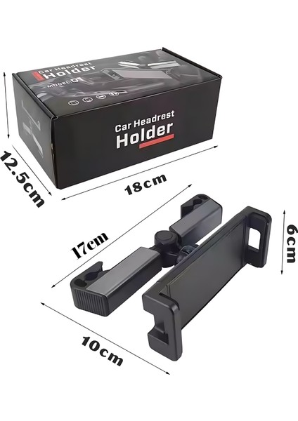 Araba Evrensel Kafalık Araç Arka Koltuk 360 Derece Dönebilen 12.9 inç Telefon ve Tablet Tutucu indirimleri