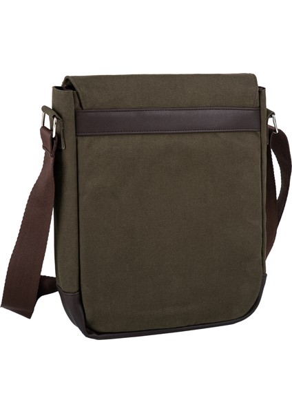 Unısex Kanvas Postacı Çantası Askılı Çanta Omuz Çanta Haki modelleri