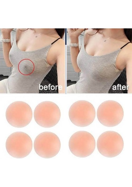 2 Çift Silikon Göğüs Ucu Gizleyici ve Kapatıcı Kadın Meme Ucu Kapatıcı Gizleyici Aparat fiyatları