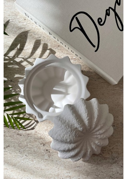 Hm Muadili Dekoratif Beton Oluklu Kapaklı Kutu modelleri